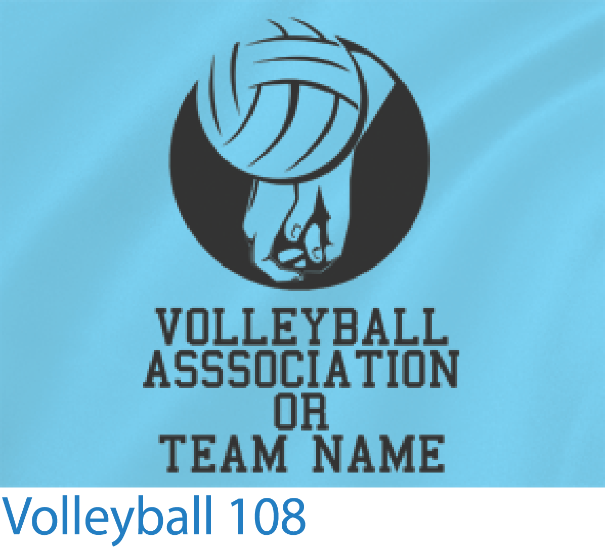 Custom T-shirts Volleyball Design 108