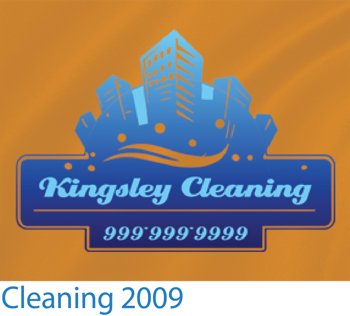 Custom T-shirts Cleaning Design 2009