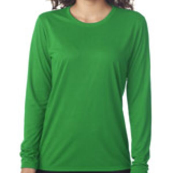 Gildan Ladies Performance Long Sleeve T-Shirt Thumbnail
