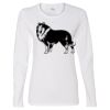 Gildan Missy Fit Long Sleeve T-shirt Thumbnail