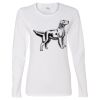 Gildan Missy Fit Long Sleeve T-shirt Thumbnail