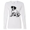 Gildan Missy Fit Long Sleeve T-shirt Thumbnail