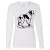 Gildan Missy Fit Long Sleeve T-shirt Thumbnail