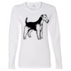 Gildan Missy Fit Long Sleeve T-shirt Thumbnail