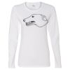 Gildan Missy Fit Long Sleeve T-shirt Thumbnail