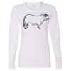 Gildan Missy Fit Long Sleeve T-shirt Thumbnail