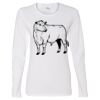 Gildan Missy Fit Long Sleeve T-shirt Thumbnail