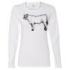 Gildan Missy Fit Long Sleeve T-shirt Thumbnail