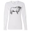 Gildan Missy Fit Long Sleeve T-shirt Thumbnail