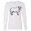 Gildan Missy Fit Long Sleeve T-shirt Thumbnail