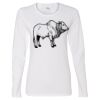Gildan Missy Fit Long Sleeve T-shirt Thumbnail