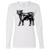 Gildan Missy Fit Long Sleeve T-shirt Thumbnail