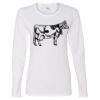 Gildan Missy Fit Long Sleeve T-shirt Thumbnail