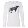Gildan Missy Fit Long Sleeve T-shirt Thumbnail