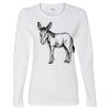 Gildan Missy Fit Long Sleeve T-shirt Thumbnail