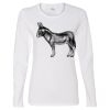 Gildan Missy Fit Long Sleeve T-shirt Thumbnail
