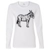 Gildan Missy Fit Long Sleeve T-shirt Thumbnail