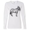 Gildan Missy Fit Long Sleeve T-shirt Thumbnail