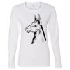 Gildan Missy Fit Long Sleeve T-shirt Thumbnail