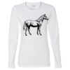 Gildan Missy Fit Long Sleeve T-shirt Thumbnail