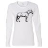 Gildan Missy Fit Long Sleeve T-shirt Thumbnail
