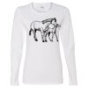 Gildan Missy Fit Long Sleeve T-shirt Thumbnail