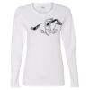 Gildan Missy Fit Long Sleeve T-shirt Thumbnail