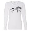 Gildan Missy Fit Long Sleeve T-shirt Thumbnail