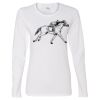Gildan Missy Fit Long Sleeve T-shirt Thumbnail