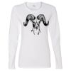 Gildan Missy Fit Long Sleeve T-shirt Thumbnail