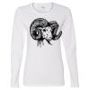 Gildan Missy Fit Long Sleeve T-shirt Thumbnail