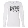 Gildan Missy Fit Long Sleeve T-shirt Thumbnail