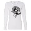 Gildan Missy Fit Long Sleeve T-shirt Thumbnail