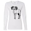 Gildan Missy Fit Long Sleeve T-shirt Thumbnail