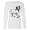 Gildan Missy Fit Long Sleeve T-shirt Thumbnail