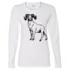 Gildan Missy Fit Long Sleeve T-shirt Thumbnail