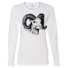 Gildan Missy Fit Long Sleeve T-shirt Thumbnail