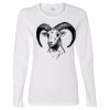 Gildan Missy Fit Long Sleeve T-shirt Thumbnail