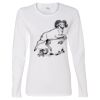 Gildan Missy Fit Long Sleeve T-shirt Thumbnail