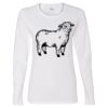 Gildan Missy Fit Long Sleeve T-shirt Thumbnail