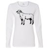 Gildan Missy Fit Long Sleeve T-shirt Thumbnail