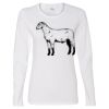 Gildan Missy Fit Long Sleeve T-shirt Thumbnail