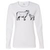 Gildan Missy Fit Long Sleeve T-shirt Thumbnail