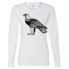 Gildan Missy Fit Long Sleeve T-shirt Thumbnail