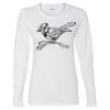 Gildan Missy Fit Long Sleeve T-shirt Thumbnail