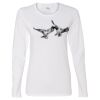 Gildan Missy Fit Long Sleeve T-shirt Thumbnail