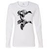 Gildan Missy Fit Long Sleeve T-shirt Thumbnail