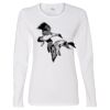Gildan Missy Fit Long Sleeve T-shirt Thumbnail