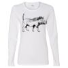 Gildan Missy Fit Long Sleeve T-shirt Thumbnail