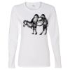 Gildan Missy Fit Long Sleeve T-shirt Thumbnail